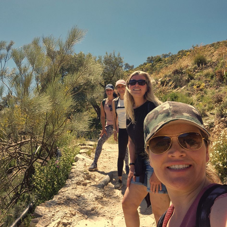 Hike door de bergen van Andalusië